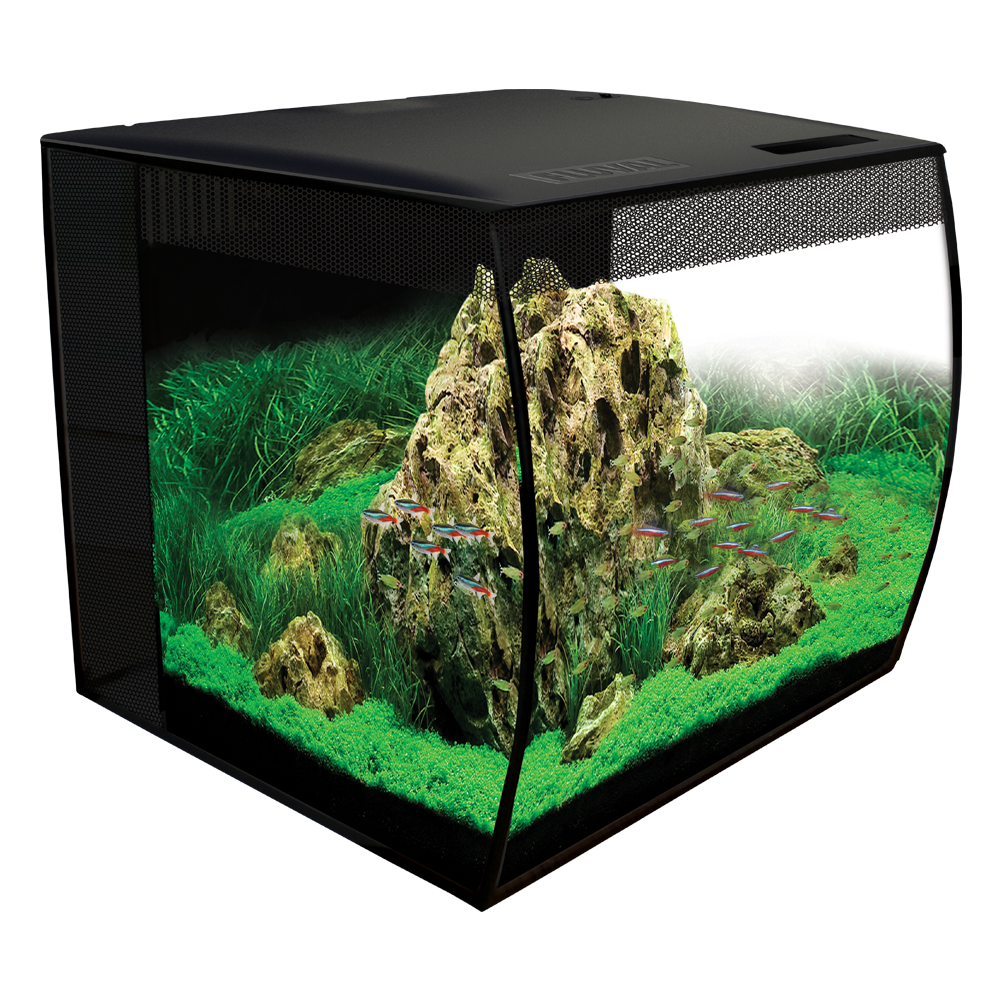 Acuario Hagen Fluval Flex Negro 15 Gal (57 Litros)