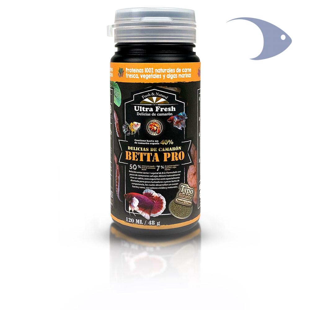 Betta Pro Delicias de camarón para bettas 20g