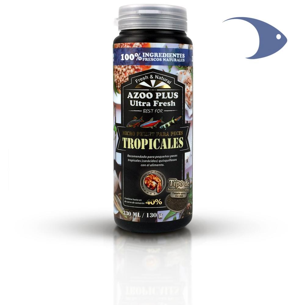 Micro pellet para peces tropicales 330ml/130g )