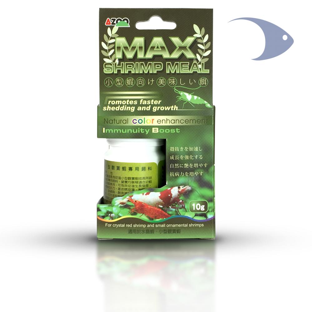 Alimento p/crec. de gambitas-max shrimp meal 10 g. (copia)