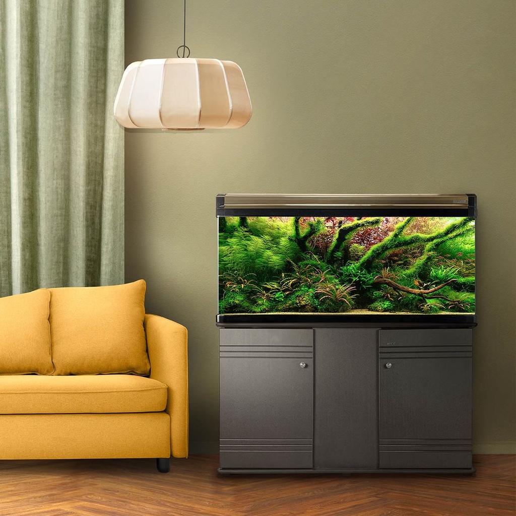 Acuario con Cubierta de Aluminio 150x53x68 (426 L)