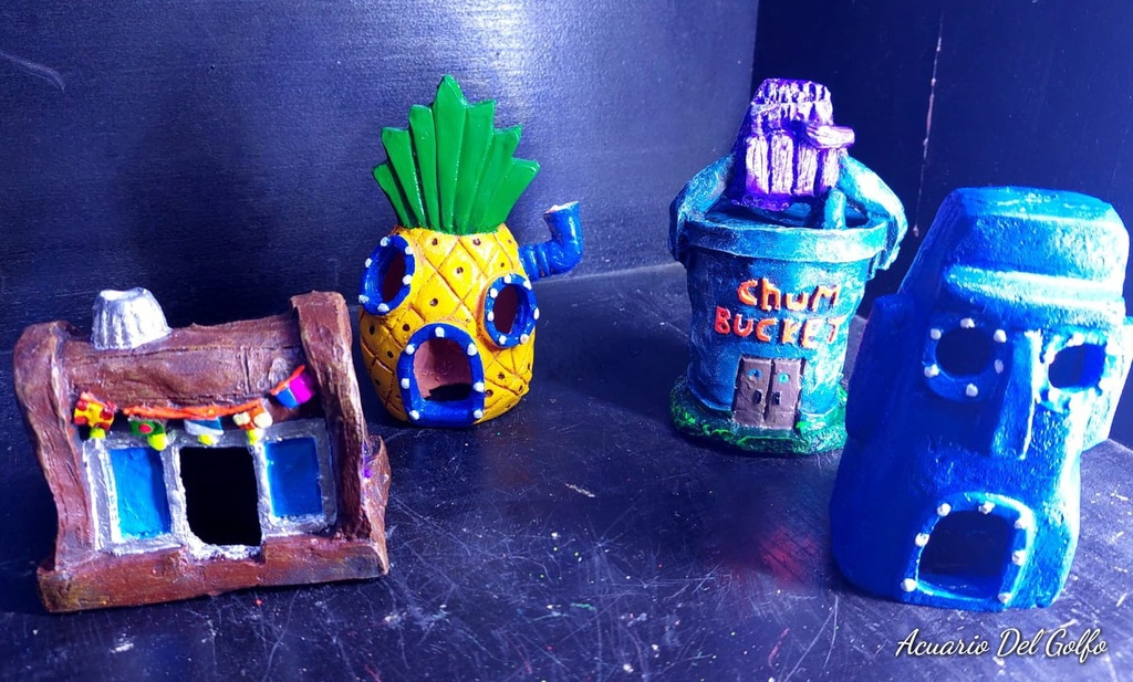 Casas Surtidas Mini Bob Esponja