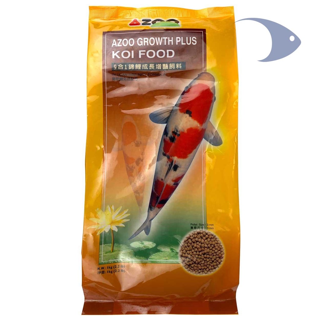 Azoo Grow Plus KOI FOOD 1kg