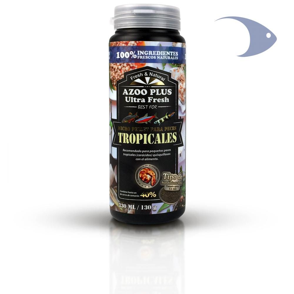 Alimento Ultrafresh Micropellet Peces Tropicales 120 ml