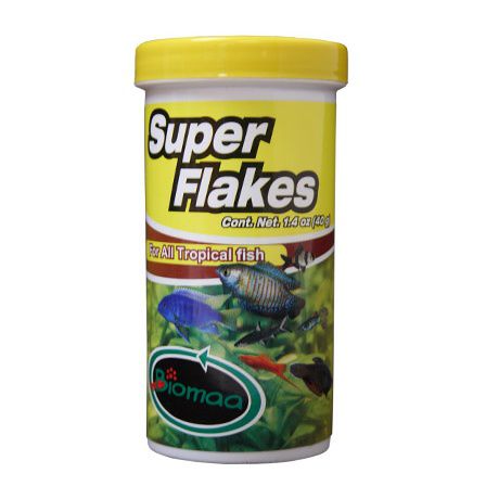 SUPERFLAKE DE 40 G BIOMAA P/TROPICALES