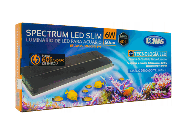 LAMPARA SPECTRUM LED SLIM  50 CM